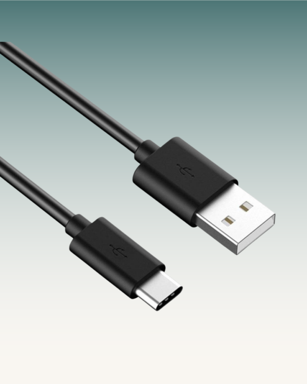 USB-C/USB-A power cable, essential for recharging your Svelt'EASE module with ease.