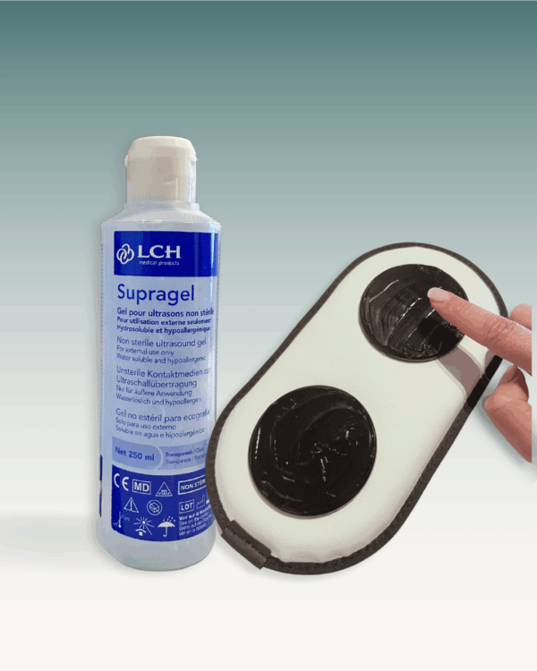 Plate contact gel